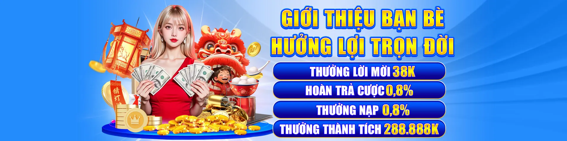 Hình ảnh Nổ Hũ sôi động với các biểu tượng slot game đầy màu sắc